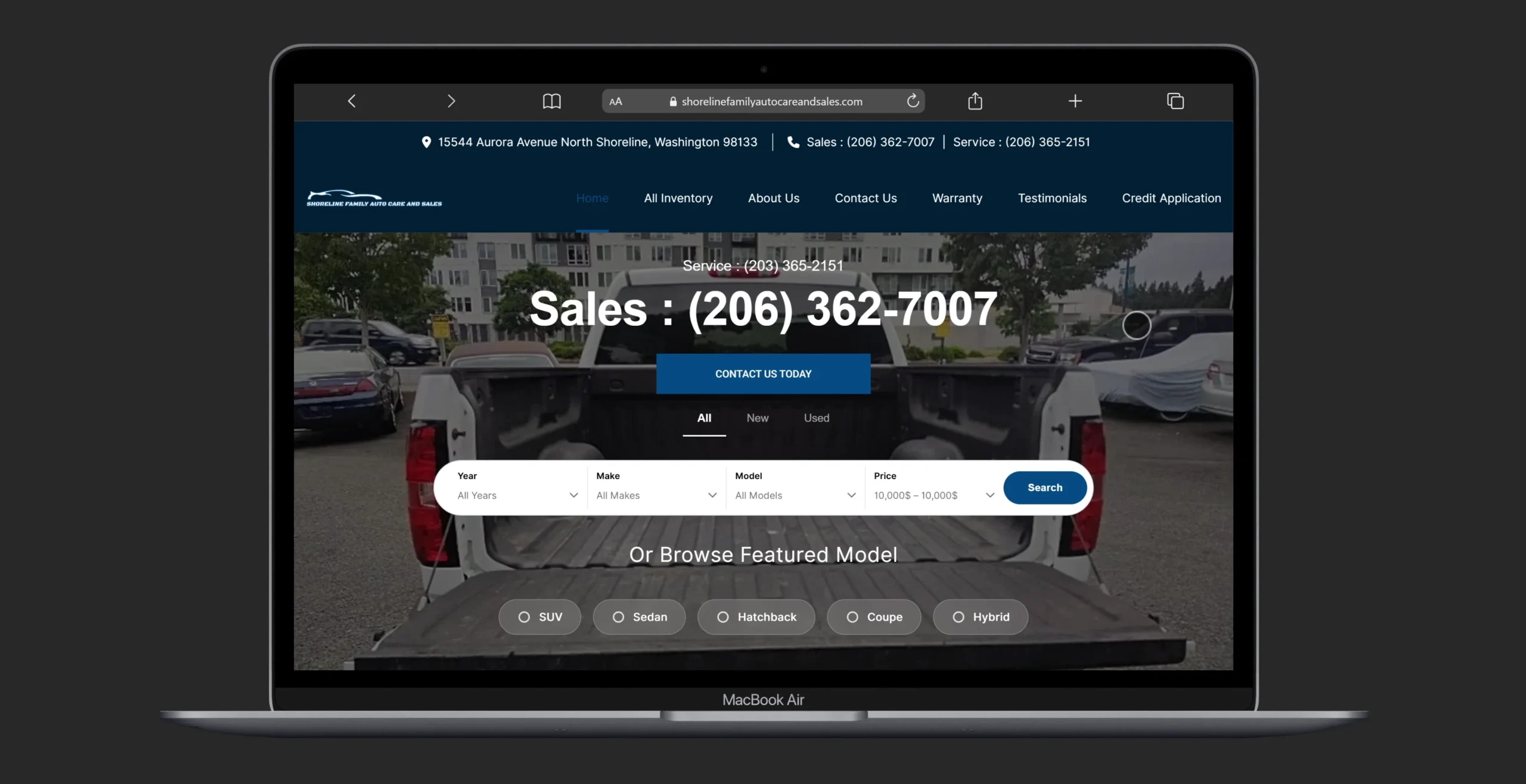 Auto Repair & Used Car Sales | Shoreline Family Auto Care